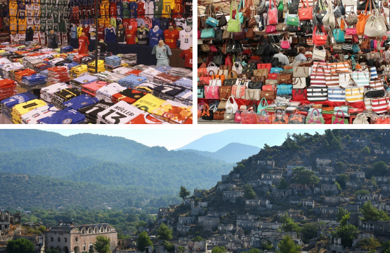 Fethiye Market&Ghost Town