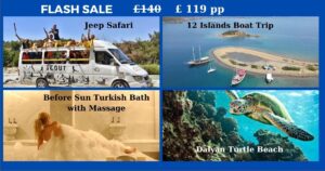 Boat Trip - Dalyan - Jeep Safari - Turkish Bath Fethiye